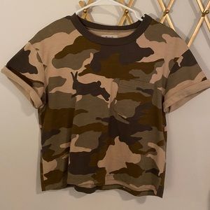 Madewell Camo top